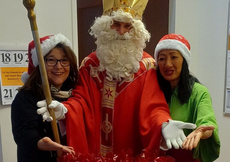 Auch in Wien gab es Besuch vom Nikolaus Auch in Wien gab es Besuch vom Nikolaus