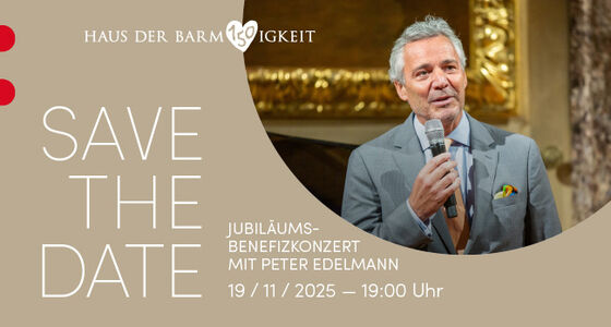 Jubiläumsbenefizkonzert mit Peter Edelmann