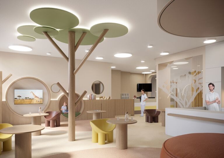 Visualisierung Fridolina Wohnraum