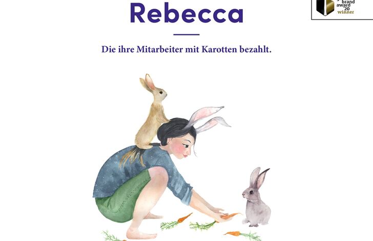 Sujet "Haus der Rebecca" der Employer-Branding Kampagne.