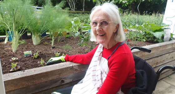 Gartentherapie in der Tokiostraße